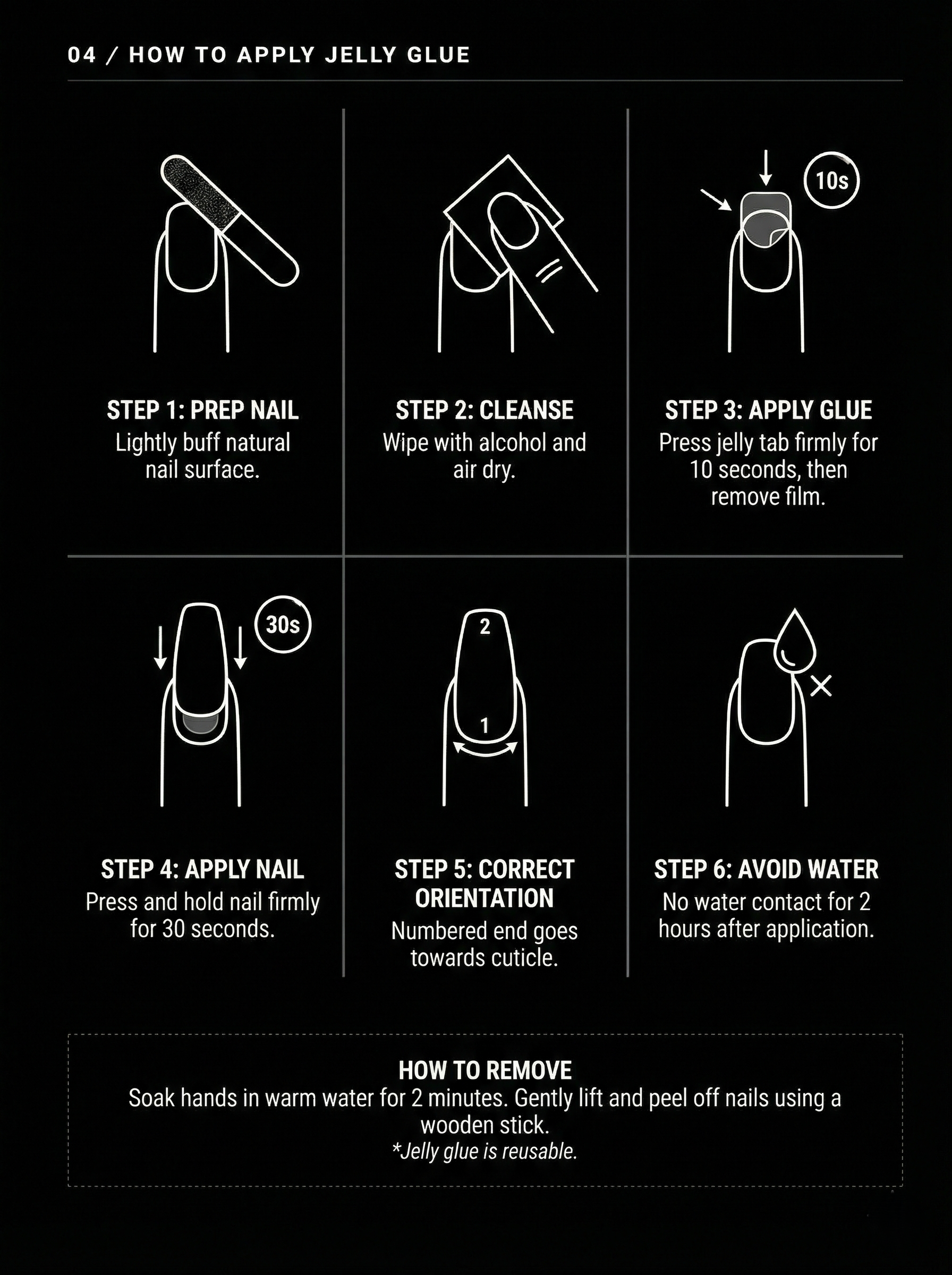 Size Guide and Usage Instructions